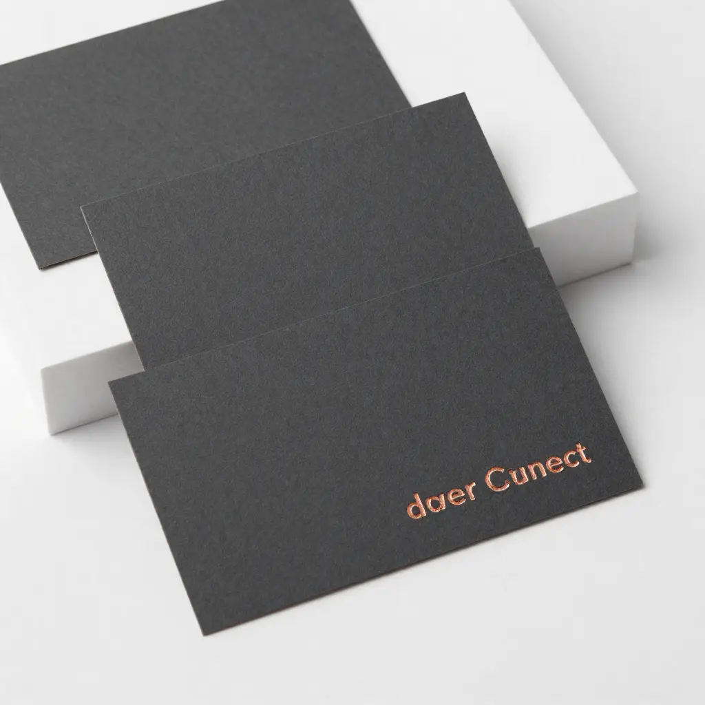 Foil Stamped Business Cards  